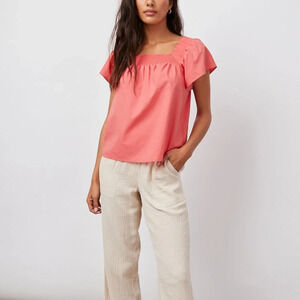 RAILS Sonora Top in Spiced Coral